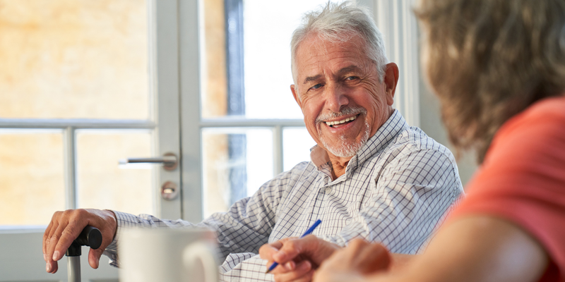 Having a simple conversation with a loved one can means the difference between a lonely adult, and a happy and thriving adult.